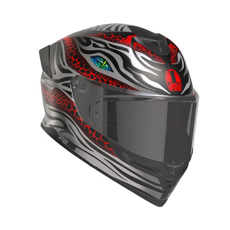 AGV Helm K5 Viverna MAT Bk/gy/rd