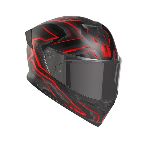 AGV Helm K5 Astralix MAT Bk/rd