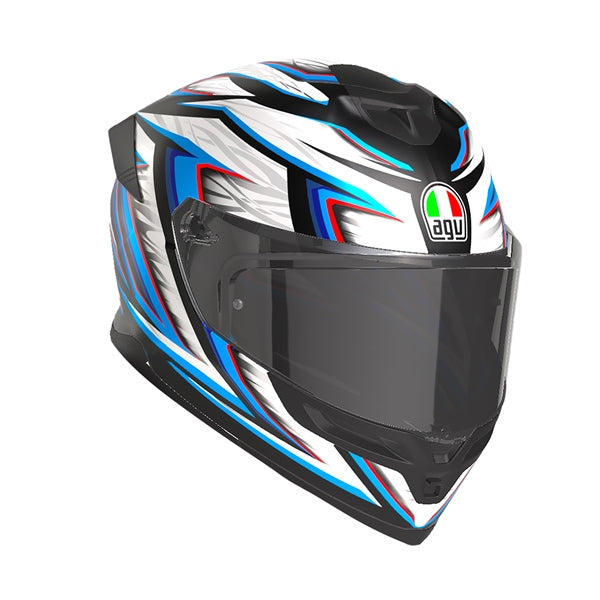 AGV Helm K5 Zenithar MAT Bk/wh/bl