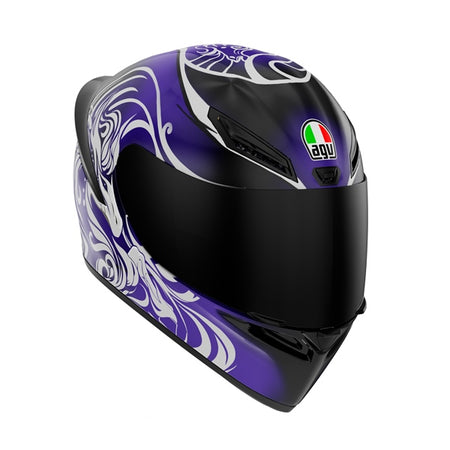 AGV Helm K1 S Windrunner Bk/pr/si