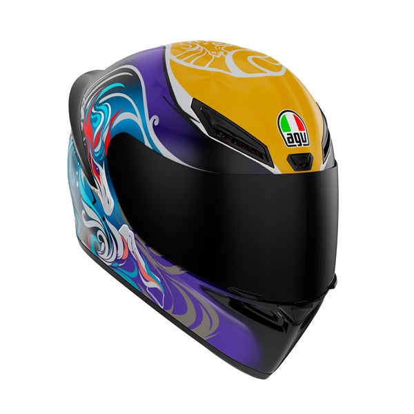 AGV Helm K1 S Windrunner Bk/pr/gld