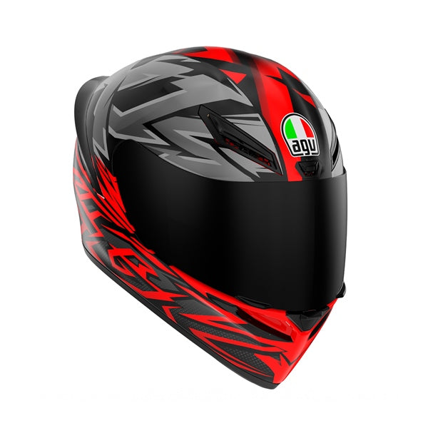 AGV Helm K1 S TAG MAT Bk/gy/rd