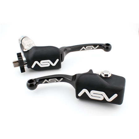 ASV Lever Brake & Clutch F3 Pack W/covers BK