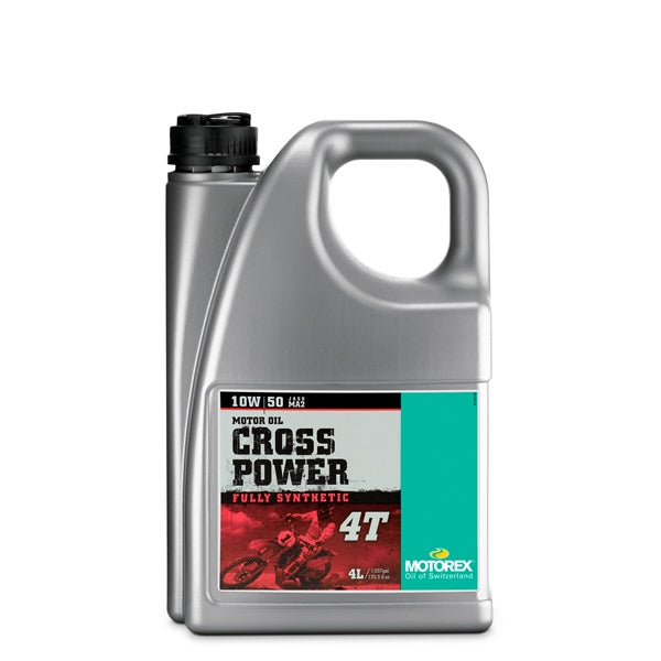 Motorex OIL Cross PWR 4T 10W50 MA2 F-synt 4L
