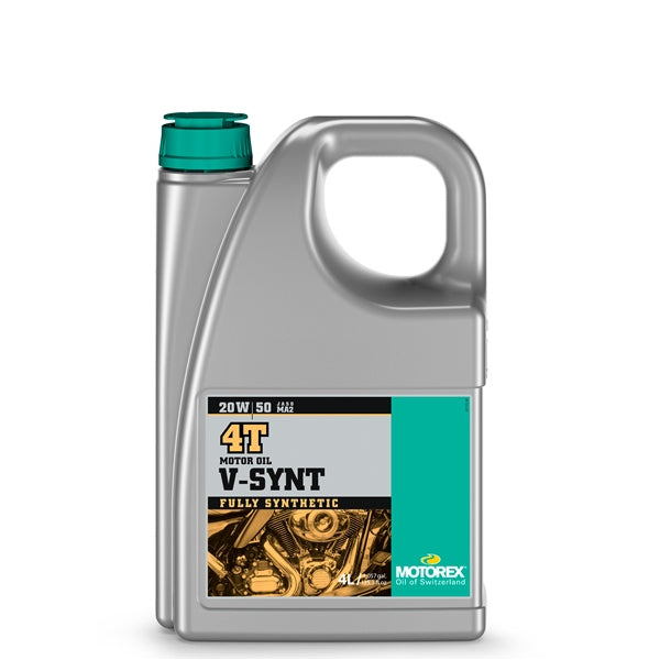 Motorex OIL V-synt 4T 20W50 Full Synt 4L
