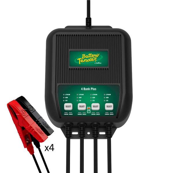 BatteryTender Battery Charger 4 Bank Battery Tender