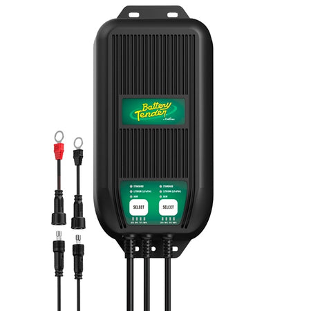 BatteryTender Battery Charger Marine 2 Bank 20A
