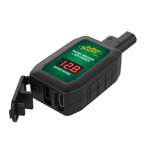 BatteryTender Voltage Indicator W/usb Charging Adapt