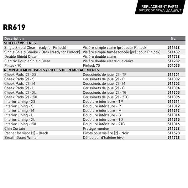 CKX RR619 – Full-face helmet