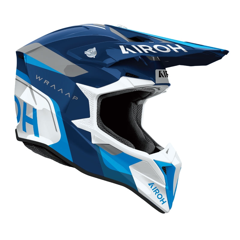 Airoh Airoh Wraaap Conquer Helmet | Blue gloss | 2XS