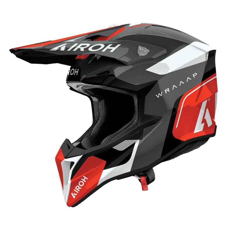 Airoh Airoh Wraaap Conquer Helmet | Red Gloss | 2XS