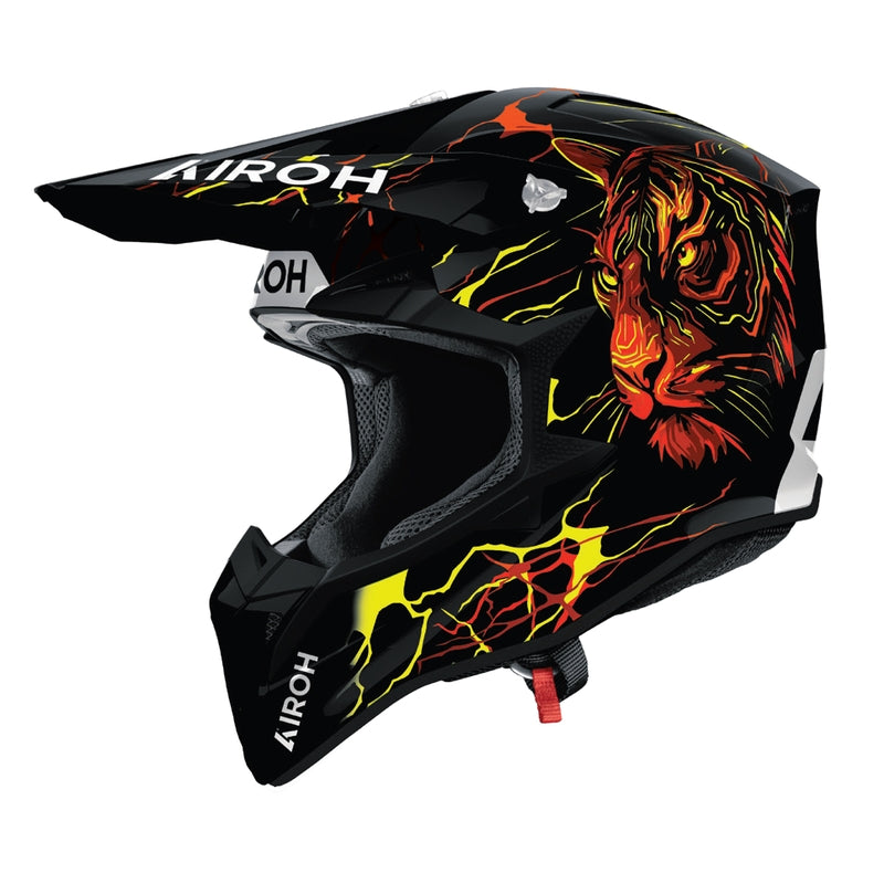 Airoh Airoh Wraaap Tyger Helmet | Gloss | 2XS